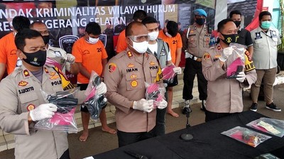 Komplotan Pemeras Pelajar di Bintaro yang Ngaku Polisi Dibekuk