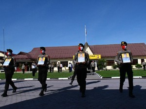 Tersandung Kasus Narkoba-Desersi, 5 Anggota Polres Aceh Timur Dipecat