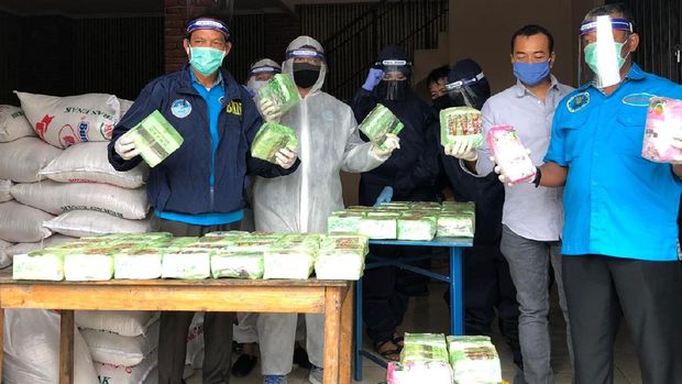 BNN Sita 100 Kg Sabu dan Ekstasi