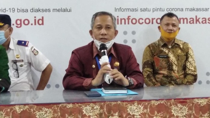 Penjabat Wali Kota Makassar Yusran Jusuf. (Foto: Muhammad Nur Abdurrahman/detikcom)