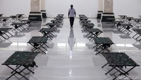Sebanyak 100 tempat tidur disediakan oleh Pemprov DKI.