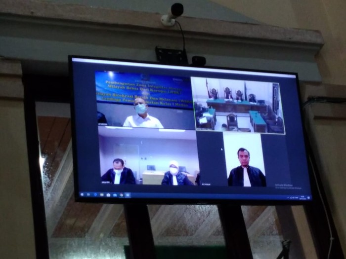 Sidang kasus dugaan korupsi Dzulmi Eldin (Datuk Haris-detikcom)