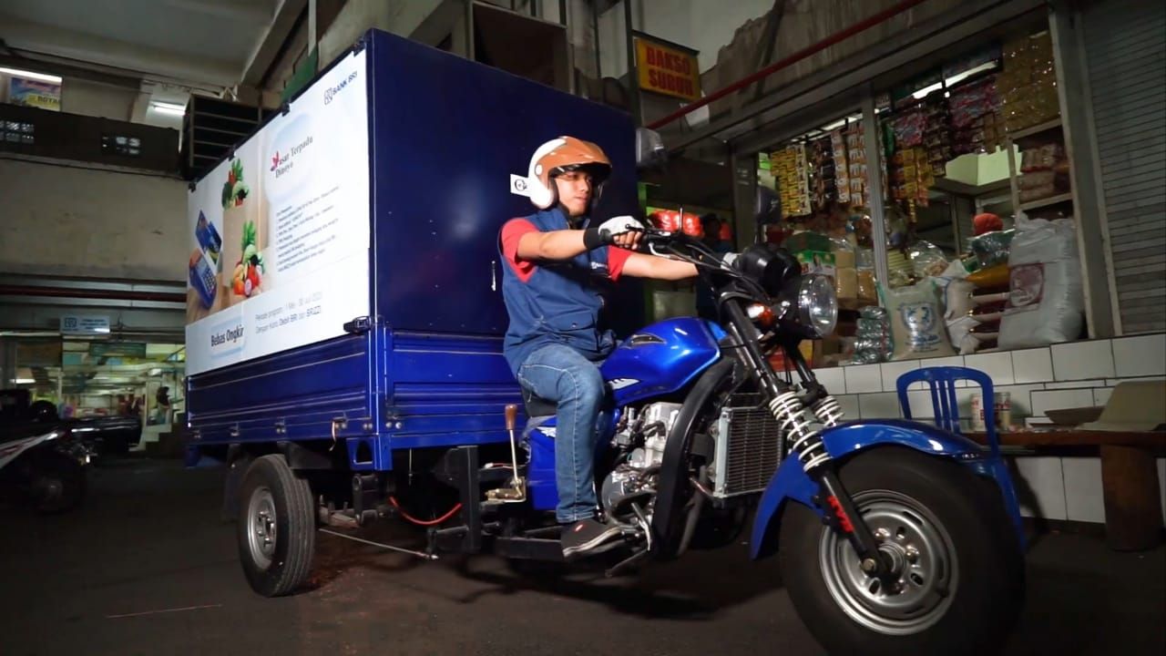 Pasar Dinoyo Menjadi Pasar Online  (Dok. BRI)