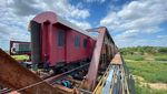 Foto: Hotel Keren dari Gerbong Kereta di Afrika