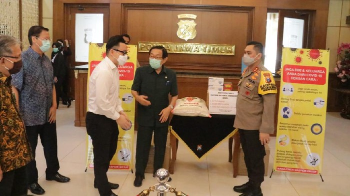 Polda Jatim Siap Salurkan 20 Ton Beras dari Paguyuban Masyarakat Tionghoa Surabaya