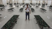 Fasilitas tersebut sudah disiapkan sejak tanggal 25 Mei 2020.