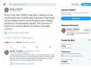 Cuitannya Dilabeli Klaim Palsu, Trump Ancam Tutup Perusahaan Medsos