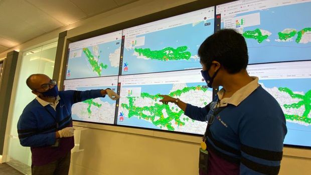 XL Axiata mencatat ada kenaikan trafik data sebesar 25% dibandingkan hari-hari normal sebelum merebaknya virus Corona.