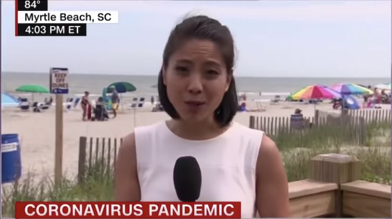 Natasha Chen alami pelecehan rasis saat siaran langsung