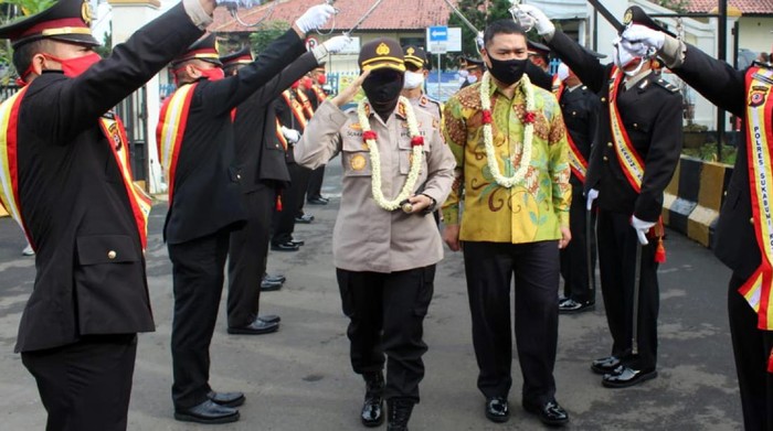 Polres Sukabumi Kota pertama kalinya dipimpin polwan