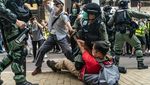 Polisi Hong Kong Amankan Pendemo RUU Lagu Kebangsaan China