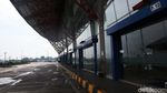 H+4 Lebaran Terminal Pulo Gebang Sepi