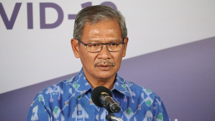 Juru Bicara Pemerintah untuk COVID-19 Achmad Yurianto. Juru Bicara Pemerintah untuk COVID-19 Achmad Yurianto.