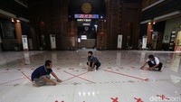 Penerapan physical distancing ini untuk mendukung pemerintah memutus rantai penyebaran COVID-19.
