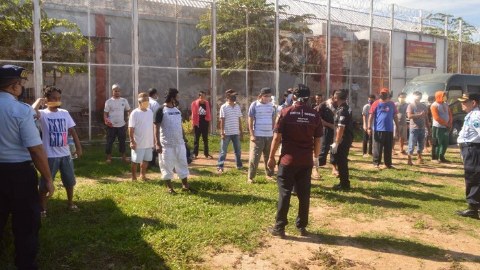 25 napi dikembalikan ke Lapas Gorontalo