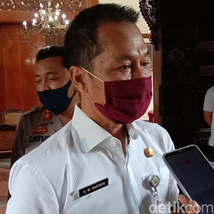 Plt Bupati Kudus HM Hartopo saat ditemui di Pendopo Kabupaten Kudus, Kamis (28/5/2020).
