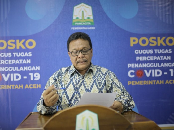 Juru Bicara Gugus Tugas COVID-19 Aceh, Saifullah Abdulgani.