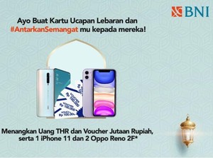 Yuk Rayakan Lebaran dengan Kartu Ucapan Digital, Bisa Dapat THR Lho
