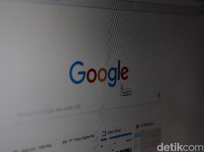 Ilustrasi Google, ilustrasi YouTube, dan ilustrasi Facebook