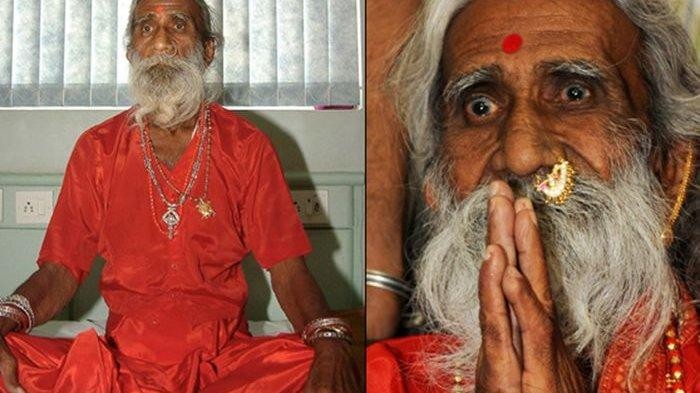 Petapa sakti di India yang tak makan dan minum selama 70 tahun meninggal dunia
