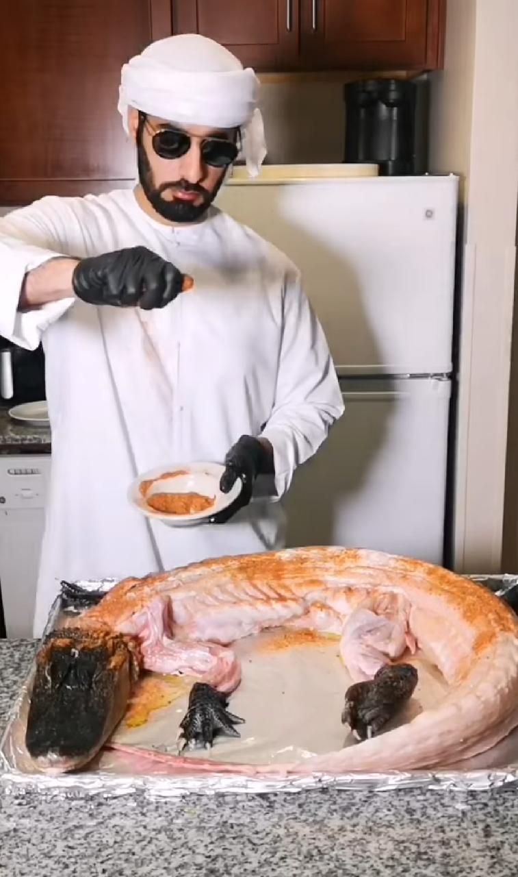 chef masak buaya