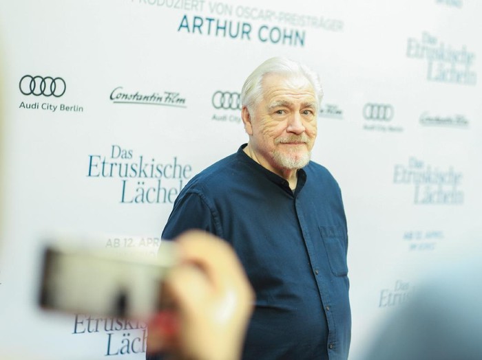 Brian Cox BERLIN, GERMANY - APRIL 10: Brian Cox attends the Das Etruskische Laecheln Premiere at Zoo Palast on April 10, 2018 in Berlin, Germany. (Photo by Christian Marquardt/Getty Images for Constantin Film)