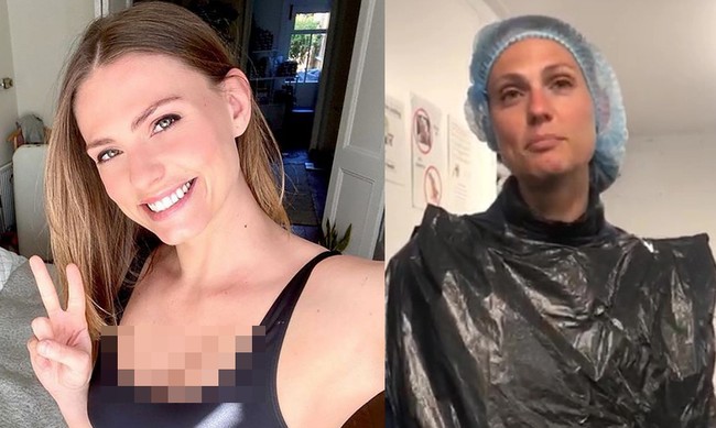 Wanita yang kini bekerja sebagai pemetik asparagus pindah ke sebuah desa di daerah Cobrey Farm, Inggris. Ia pun tidur dengan lima orang pekerja pemetik sayur lainnya.  Foto: Istimewa