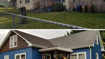 Renovasi rumah paling niat. Jadinya ganti suasana baru. Foto: Reddit via Bored Panda