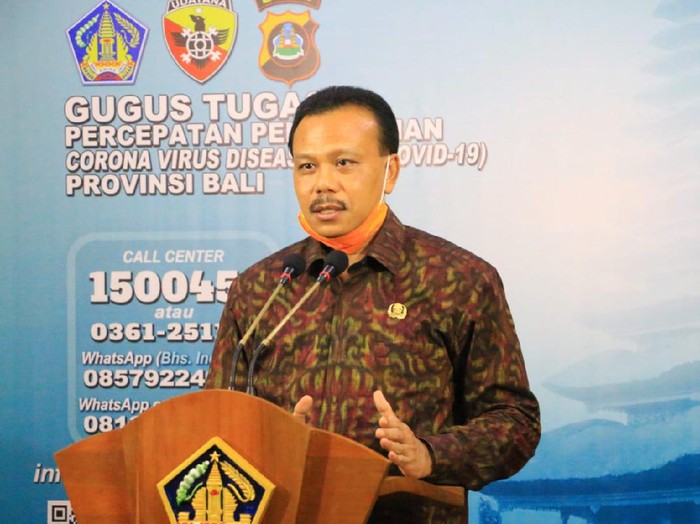 Sekretaris Daerah (Sekda) Bali Dewa Made Indra.