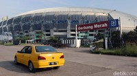 Stadion ini sudah lama tidak digunakan sejak pandemi COVID-19 terjadi di Kota Bandung, Jawa Barat.