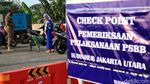 Berkendara Tanpa Masker, Siap-siap Push Up-Sapu Jalanan