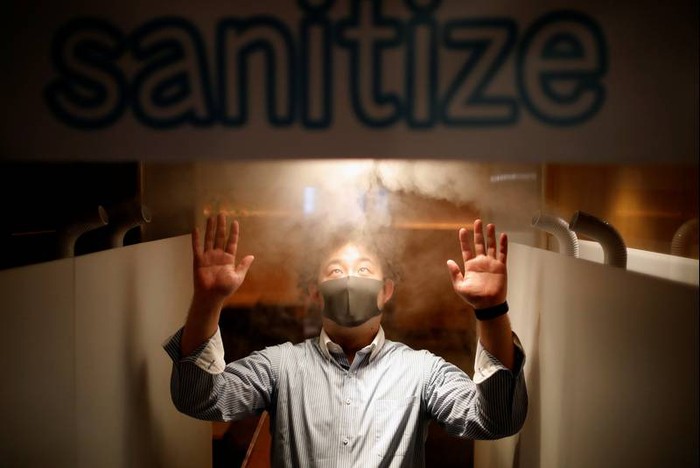 Pub di Jepang Pasang Mesin Disinfektan Pub di Jepang Pasang Mesin Disinfektan