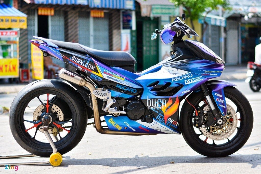 Modifikasi Yamaha Mx King Pakai Part Moge Habiskan Rp 158 Juta