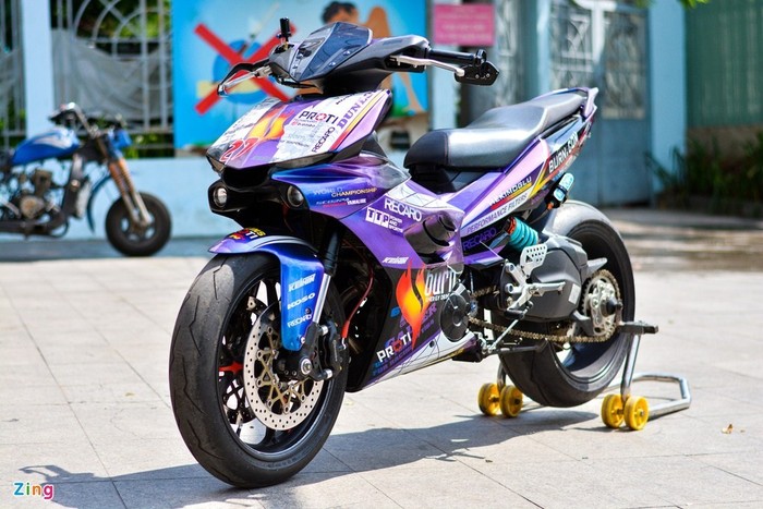Modifikasi Yamaha MX King Pakai Part Moge, Habiskan Rp 158 Juta