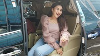 Baru-baru ini Ayu sempat mengaku jika dirinya masih jomblo. Pool/Noel/detikFoto.