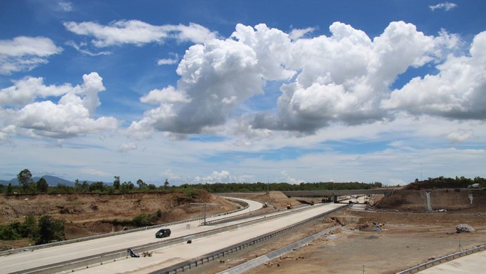 Penampakan ruas tol Sigli-Banda Aceh
