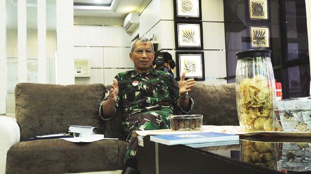 Kepala Pusat Hidrologi dan Oceanografi Laksamana Muda TNI Harjo Susmoro