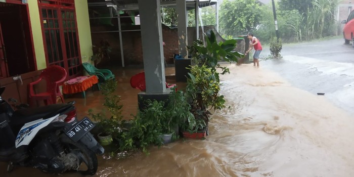 Banjir terjadi di Bengkulu (Hery-detikcom)