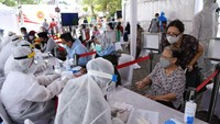 Kali ini, kegiatan digelar di Kawasan Bisnis CBD Ciledug, Jalan HOS Cokroaminoto RT 001, RW 001, Karang Tengah, Kota Tangerang, Sabtu (30/5). Foto: dok. BIN
