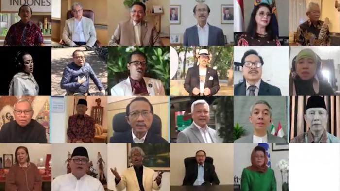23 Dubes RI bernyanyi untuk menyemangati tim medis COVID-19.