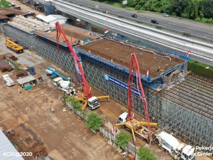 Proyek Kereta Cepat JKT-BDG Jalan di Tengah Pandemi, Pekerja Aman?