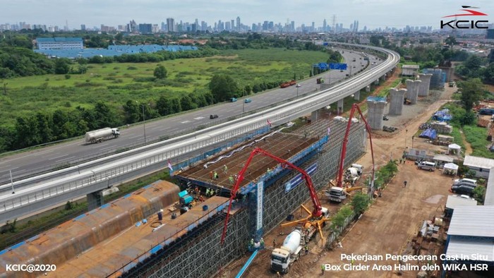 Proyek kereta cepat Jakarta-Bandung tetap jalan di tengah pandemi COVID-19