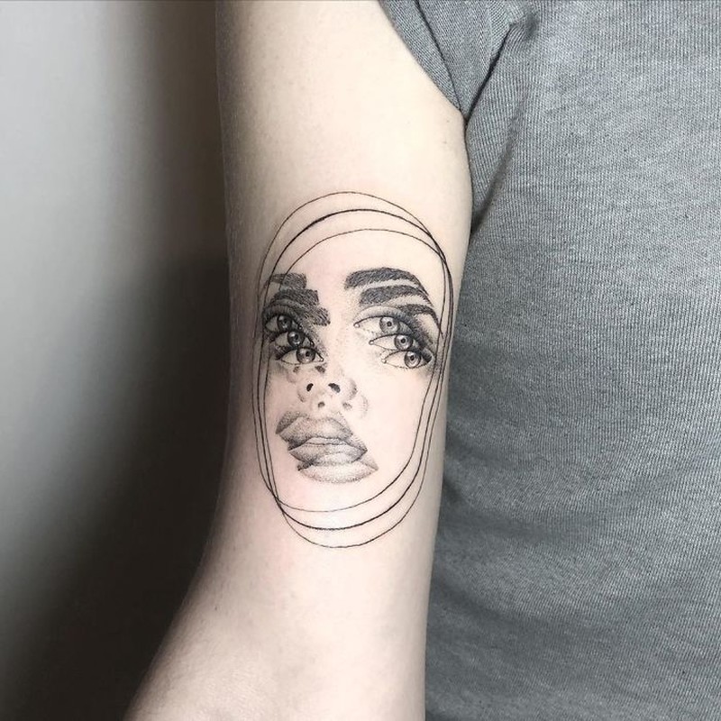 yatzil_tatts tato ilusi optik