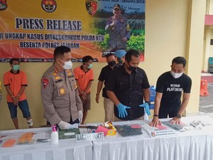 4 Orang Komplotan Pembobol 15 ATM di NTB Ditangkap