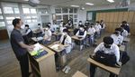 Kasus Corona Melonjak, Sekolah di Korsel Kembali Ditutup