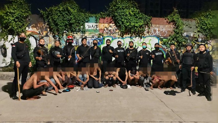 Polisi Amankan 12 Anggota Geng Motor yang Hendak Tawuran di Jakbar.