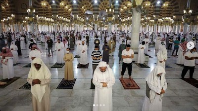 Masjid Nabawi Resmi Dibuka
