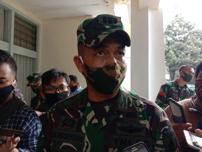Komandan Korem (Danrem) 083/Baladhika Jaya Kolonel (Inf) Zainuddin