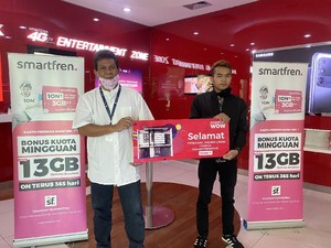 Diundi Usai Lebaran, Ini Pemenang Undian Smartfren WOW Tahap 7-8