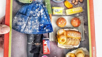 Ia menggambarkan kegiatan yang banyak orang lakukan saat karantina seperti misalnya yang satu ini... keranjingan masak! Foto: Instagram @grandmagetsreal via Bored Panda